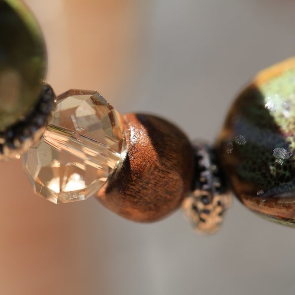 Earth Tone Colors Bracelet - Picture 7 of 8